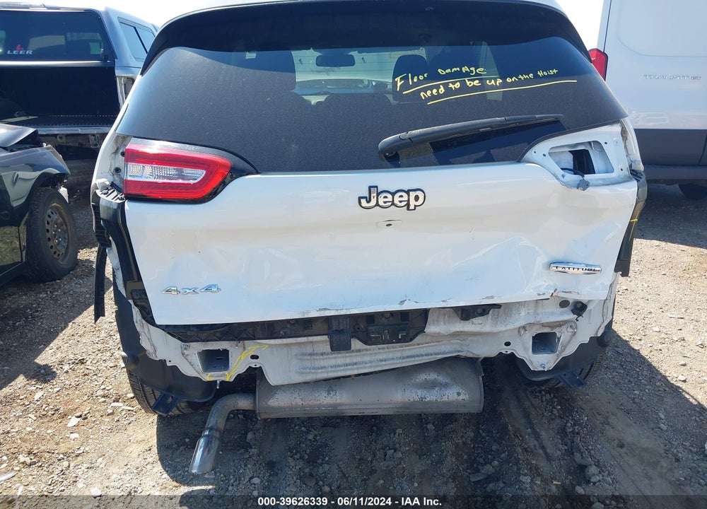 2015 JEEP CHEROKEE LATITUDE VIN: 1C4PJMCB0FW795153