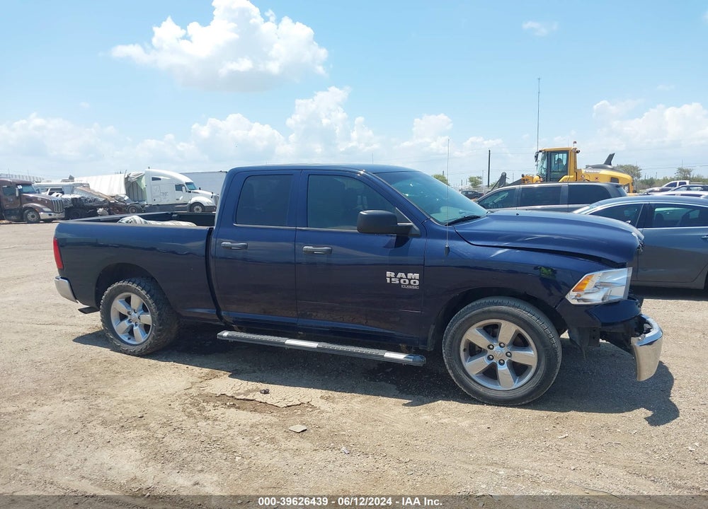 2019 RAM 1500 CLASSIC TRADESMAN QUAD CAB 4X2 6'4 BOX VIN: 1C6RR6FG9KS586037