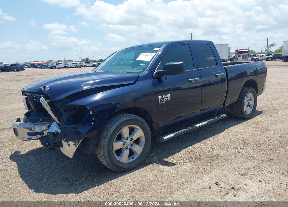 2019 RAM 1500 CLASSIC TRADESMAN QUAD CAB 4X2 6'4 BOX VIN: 1C6RR6FG9KS586037