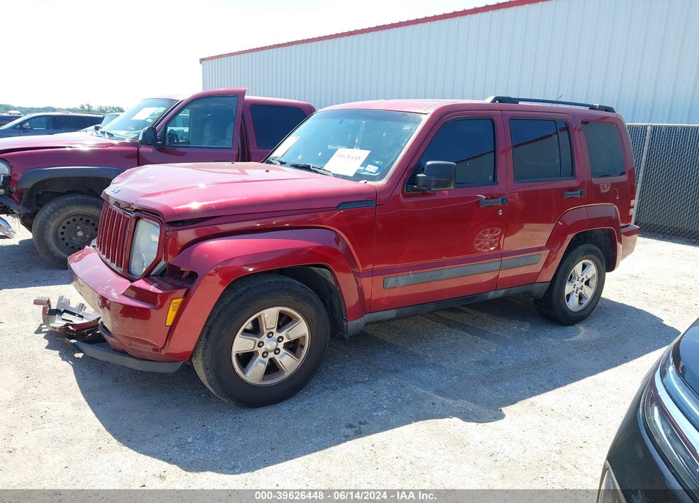 2012 JEEP LIBERTY SPORT VIN: 1C4PJLAK9CW117672