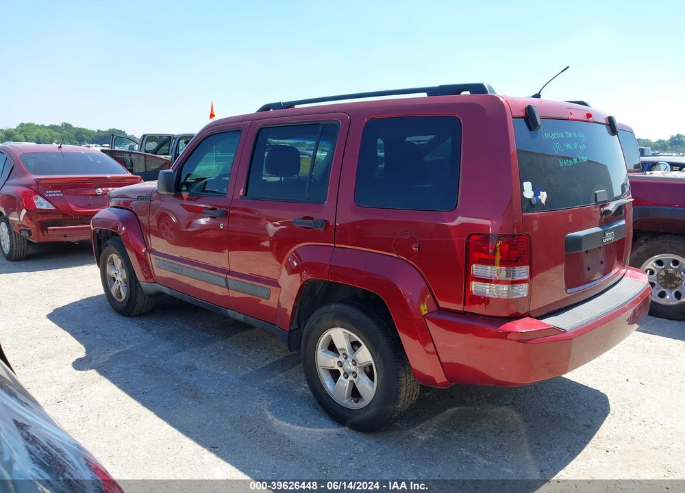 2012 JEEP LIBERTY SPORT VIN: 1C4PJLAK9CW117672