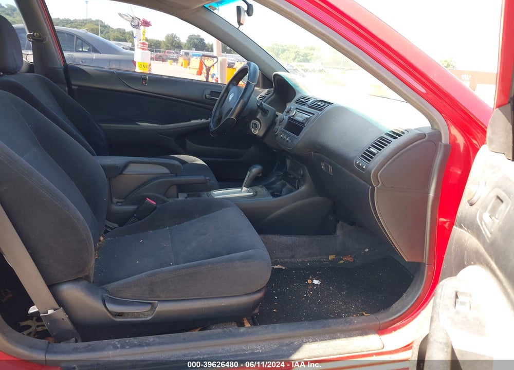 2004 HONDA CIVIC LX VIN: 1HGEM22574L032495