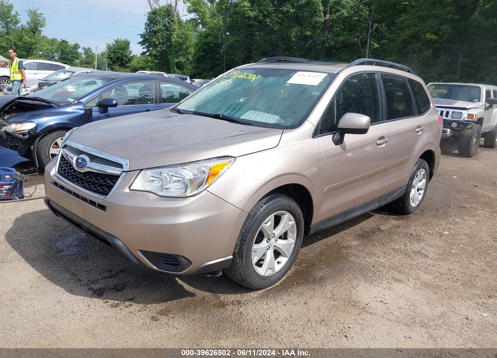 2015 SUBARU FORESTER 2.5I PREMIUM VIN: JF2SJADC9FH566525