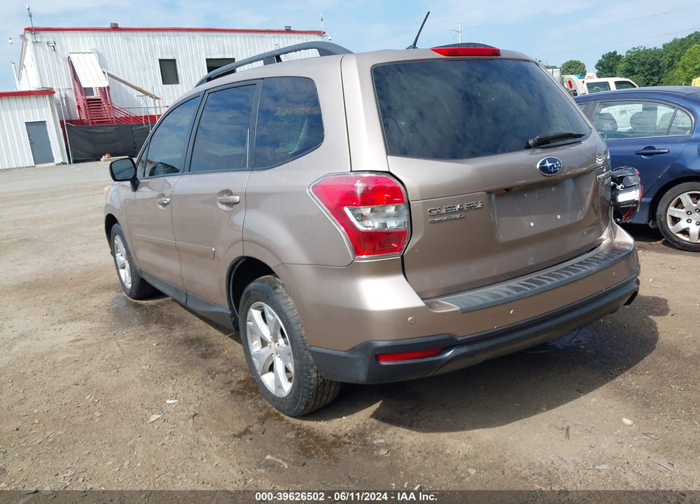 2015 SUBARU FORESTER 2.5I PREMIUM VIN: JF2SJADC9FH566525