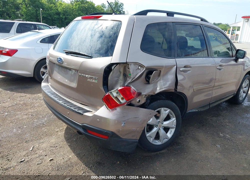 2015 SUBARU FORESTER 2.5I PREMIUM VIN: JF2SJADC9FH566525
