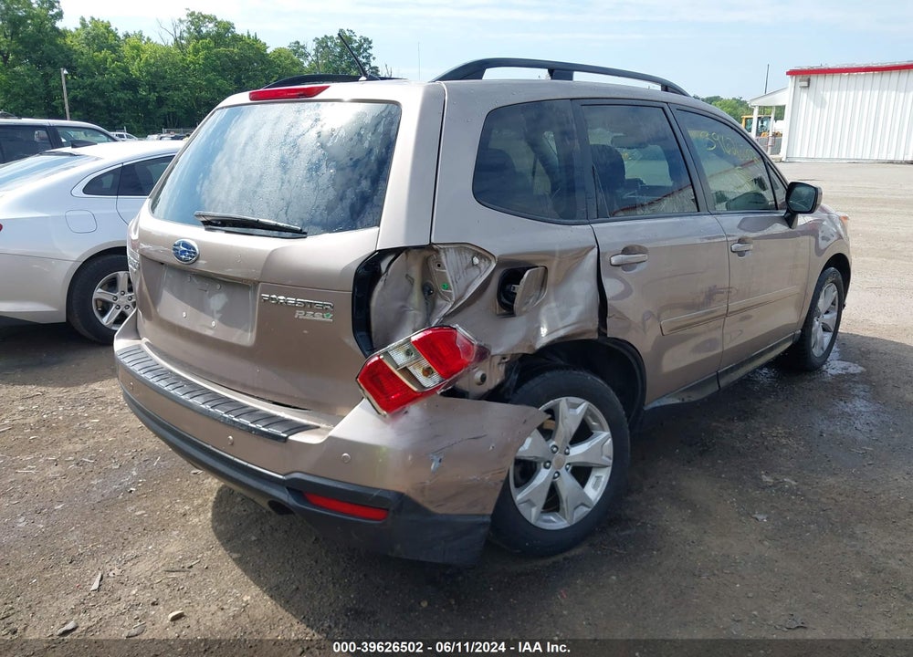 2015 SUBARU FORESTER 2.5I PREMIUM VIN: JF2SJADC9FH566525