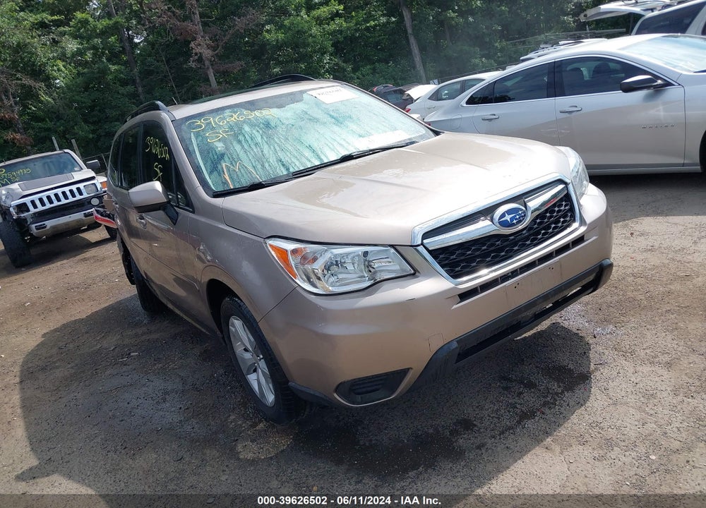 2015 SUBARU FORESTER 2.5I PREMIUM VIN: JF2SJADC9FH566525