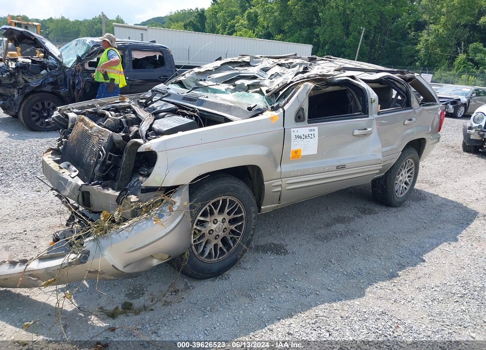 2004 JEEP GRAND CHEROKEE LIMITED VIN: 1J4GW58N84C178697