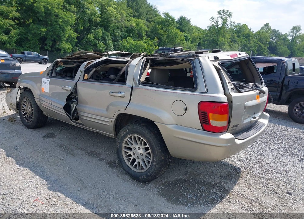 2004 JEEP GRAND CHEROKEE LIMITED VIN: 1J4GW58N84C178697