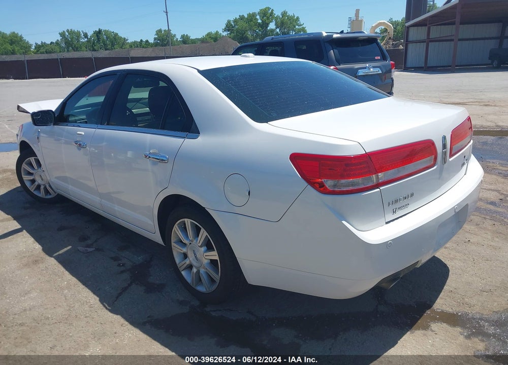 2012 LINCOLN MKZ VIN: 3LNHL2GC6CR824445