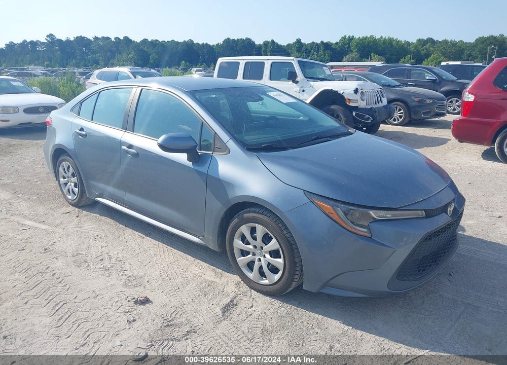 2021 TOYOTA COROLLA LE VIN: 5YFEPMAE7MP150993