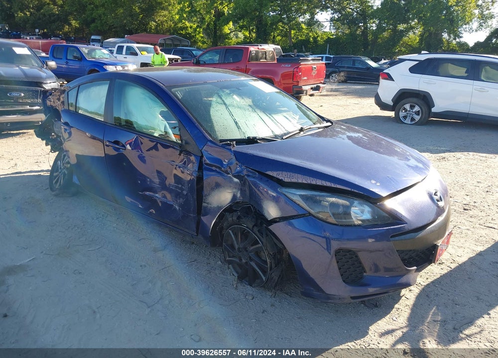 2012 MAZDA 3 I TOURING VIN: JM1BL1VF6C1513710
