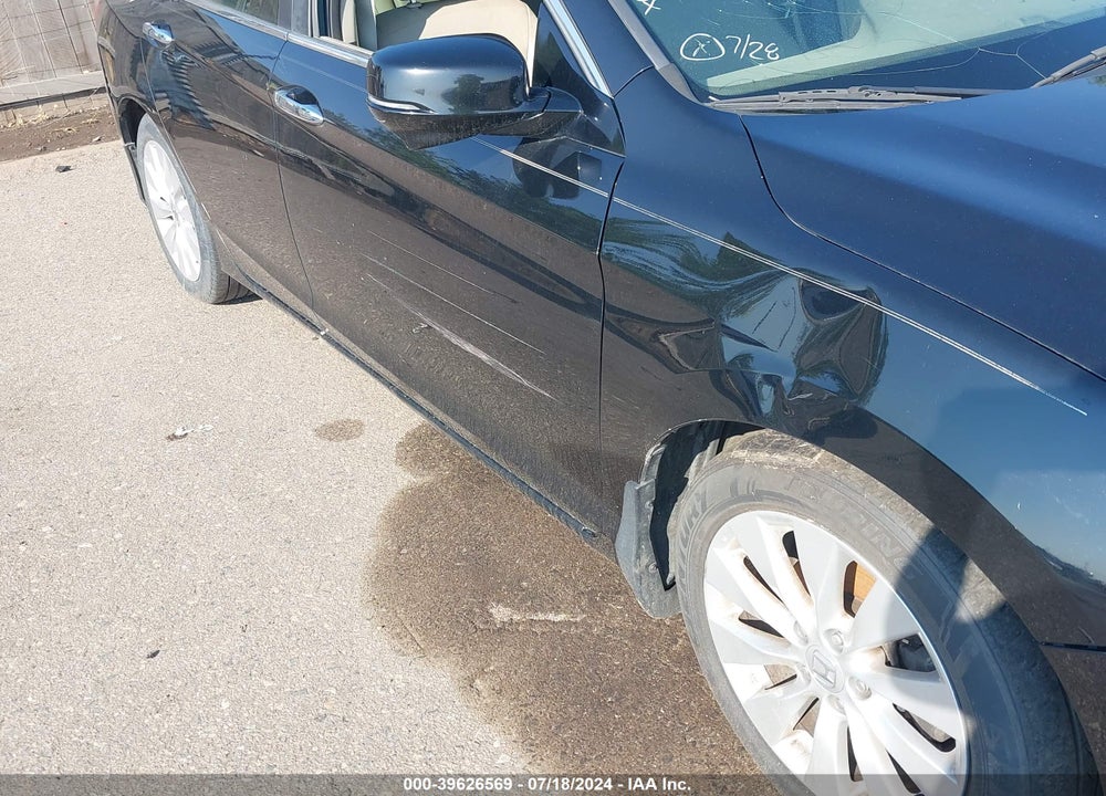 2013 HONDA ACCORD EX-L VIN: 1HGCR2F80DA237021
