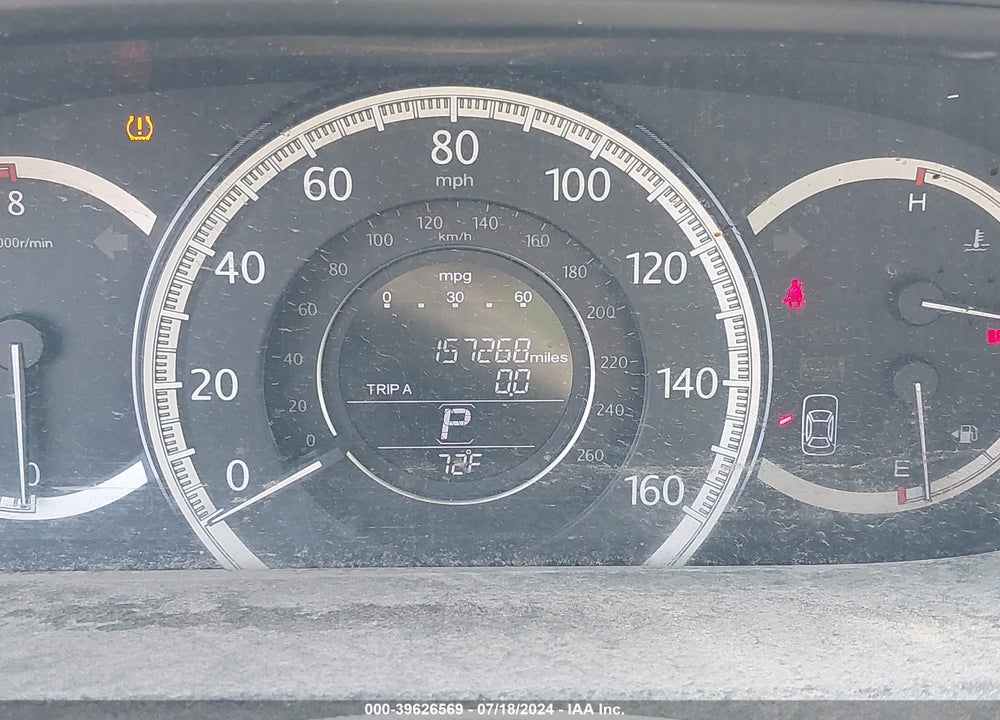 2013 HONDA ACCORD EX-L VIN: 1HGCR2F80DA237021