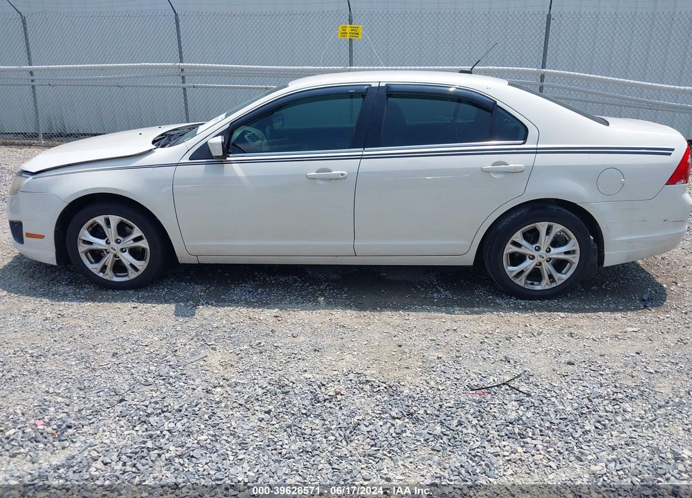 2012 FORD FUSION SE VIN: 3FAHP0HA4CR163658