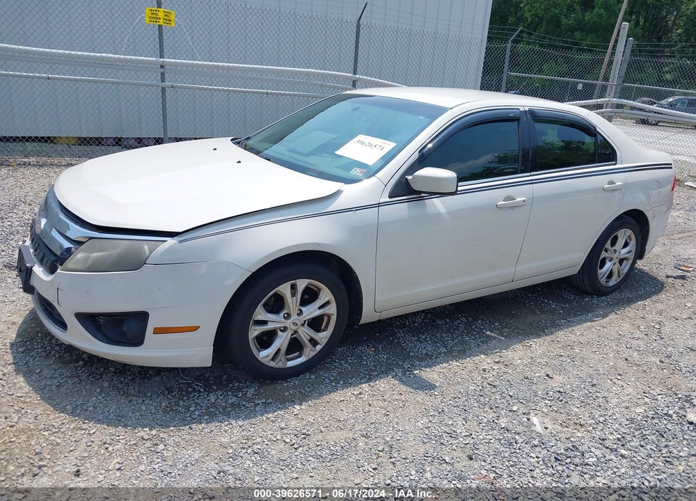 2012 FORD FUSION SE VIN: 3FAHP0HA4CR163658