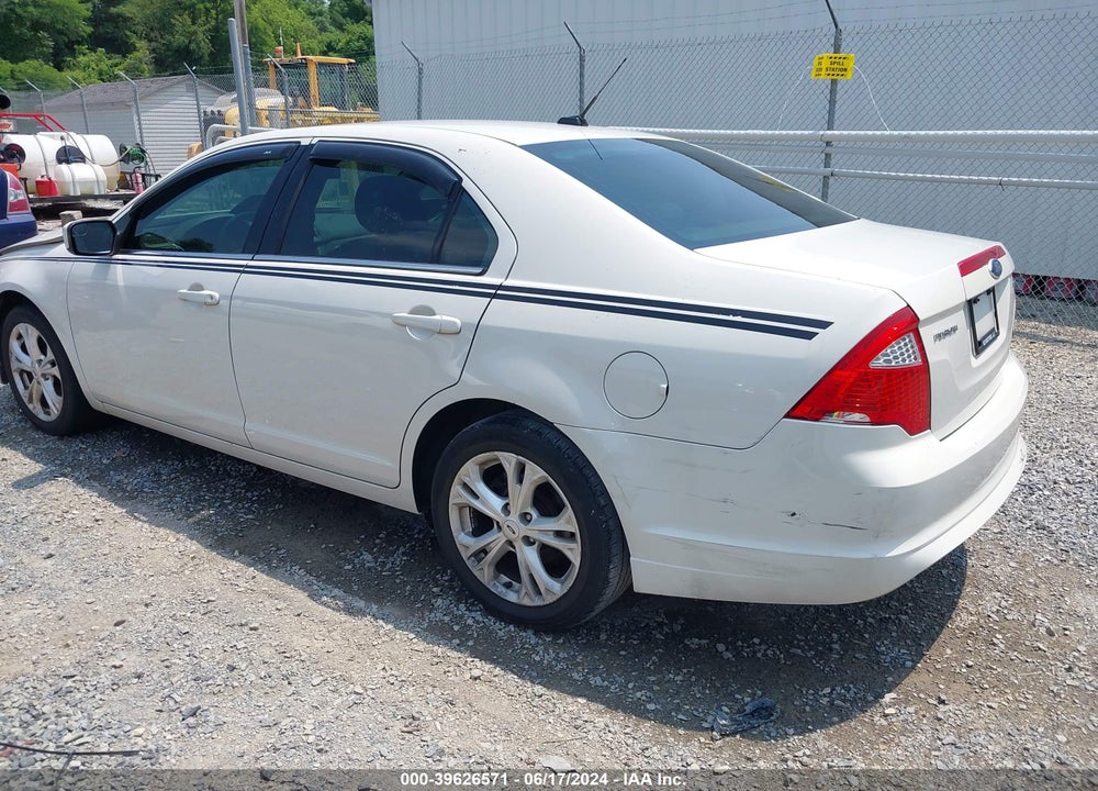 2012 FORD FUSION SE VIN: 3FAHP0HA4CR163658