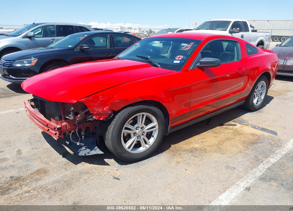 2011 FORD MUSTANG V6/V6 PREMIUM VIN: 1ZVBP8AM6B5112714