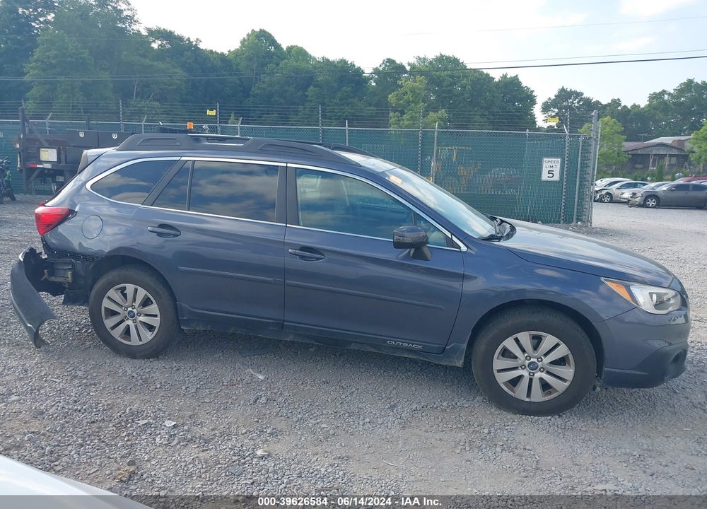 2017 SUBARU OUTBACK 2.5I PREMIUM VIN: 4S4BSAHC5H3243073