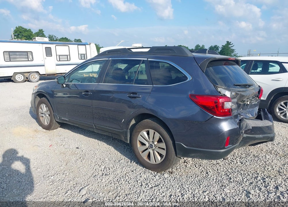 2017 SUBARU OUTBACK 2.5I PREMIUM VIN: 4S4BSAHC5H3243073
