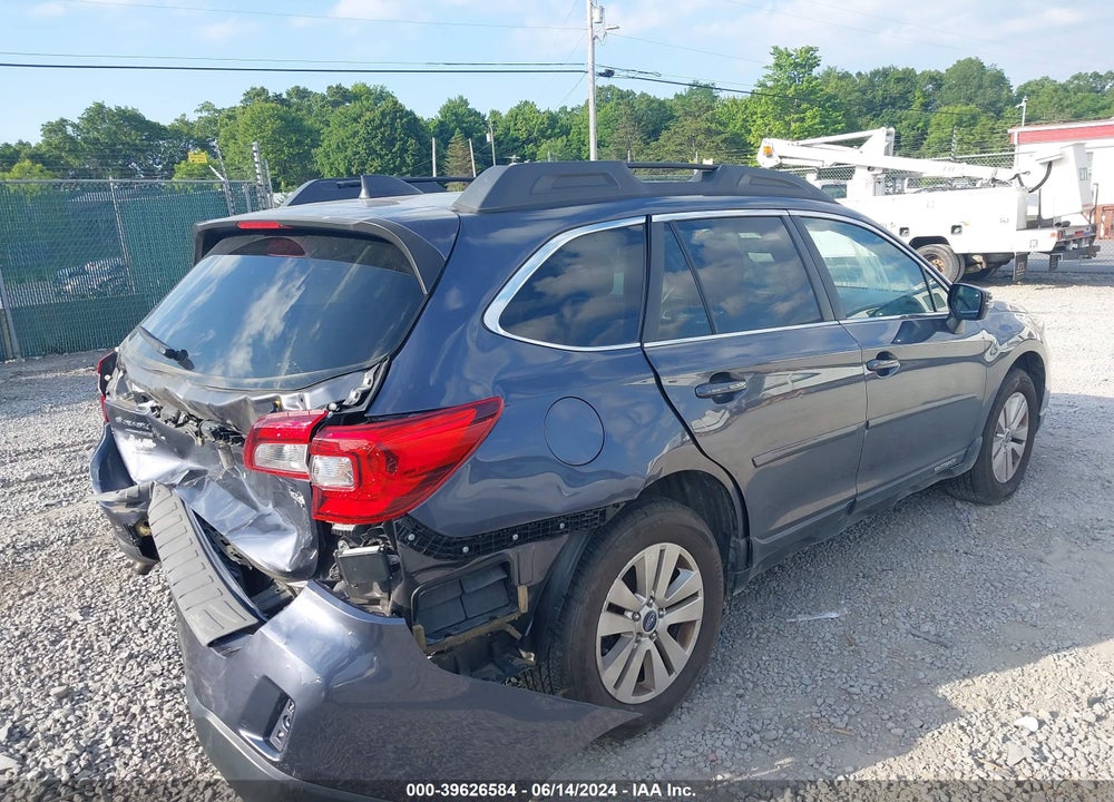 2017 SUBARU OUTBACK 2.5I PREMIUM VIN: 4S4BSAHC5H3243073