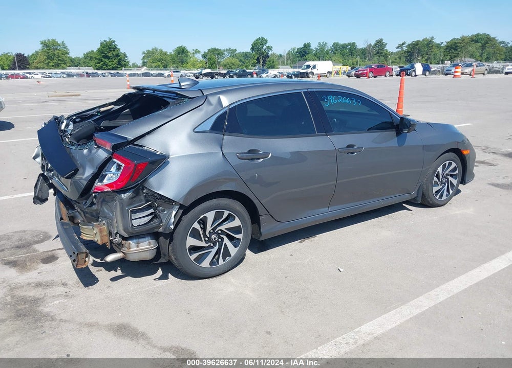 2017 HONDA CIVIC VIN: SHHFK7H3XHU222388