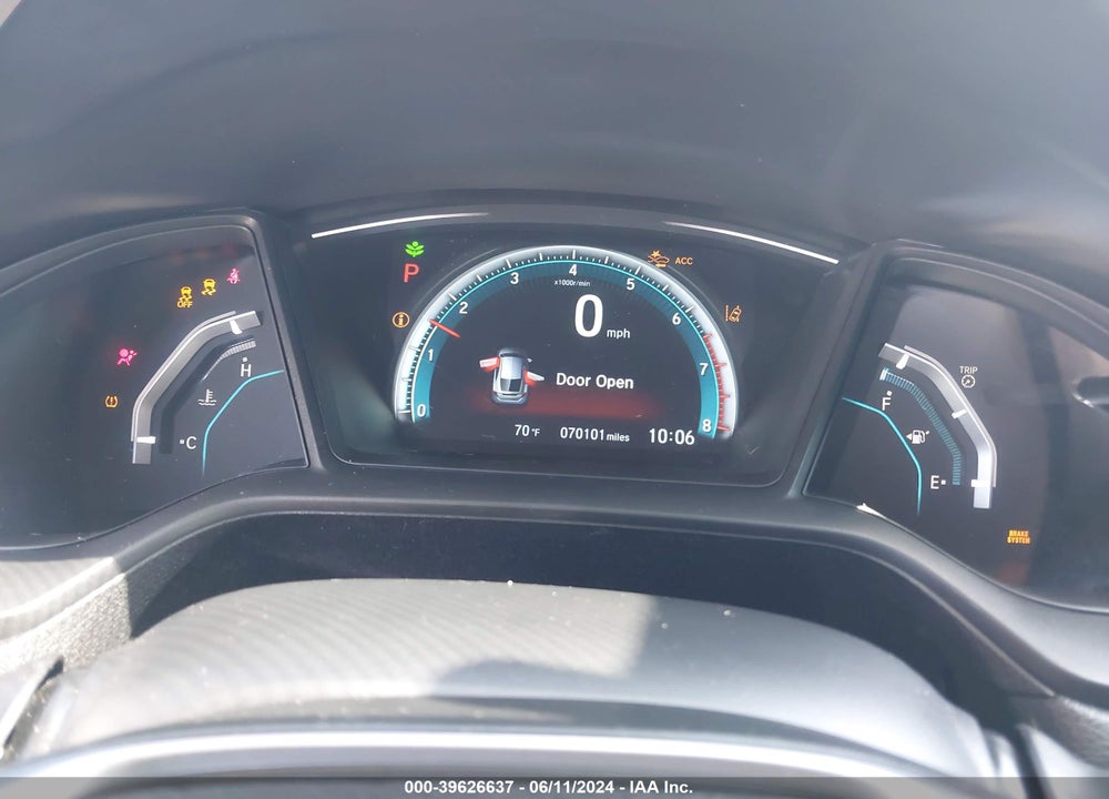 2017 HONDA CIVIC VIN: SHHFK7H3XHU222388