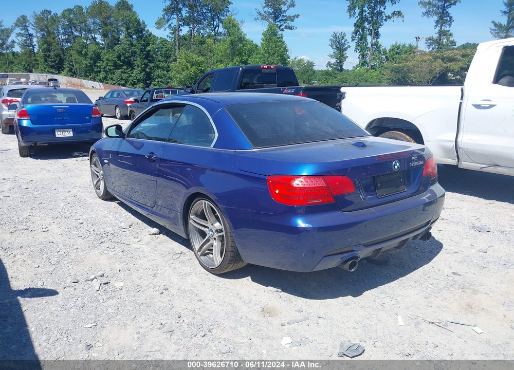 2012 BMW 335IS VIN: WBADX1C52CJ128214