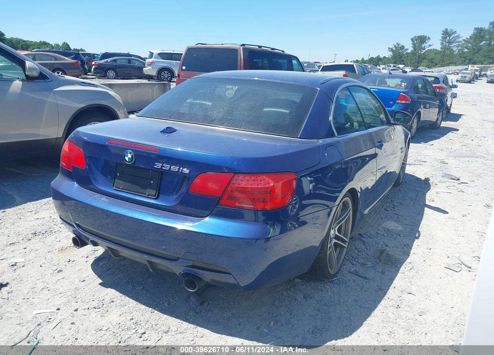 2012 BMW 335IS VIN: WBADX1C52CJ128214
