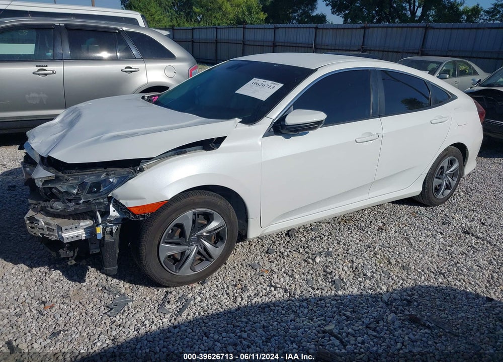 2020 HONDA CIVIC LX VIN: 2HGFC2F67LH548216