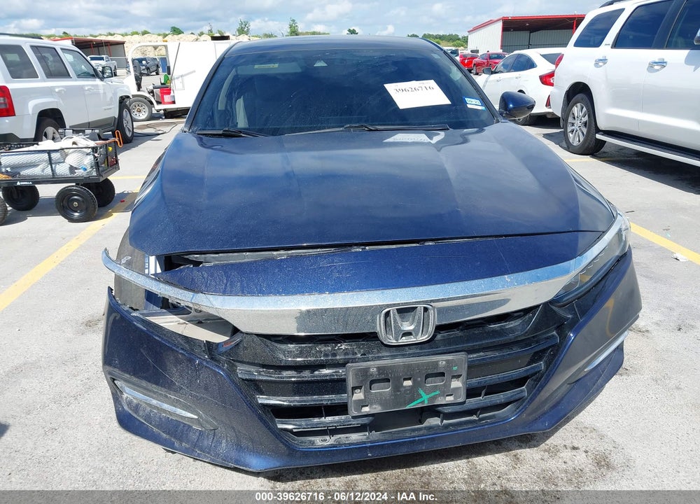 2018 HONDA ACCORD HYBRID VIN: 1HGCV3F14JA013752