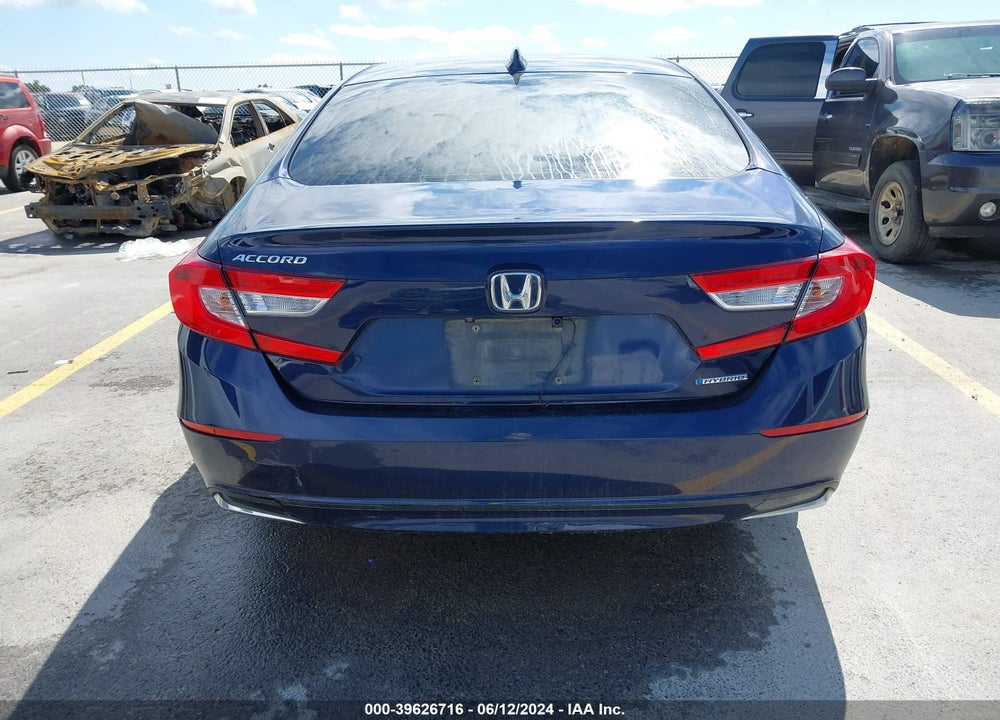 2018 HONDA ACCORD HYBRID VIN: 1HGCV3F14JA013752