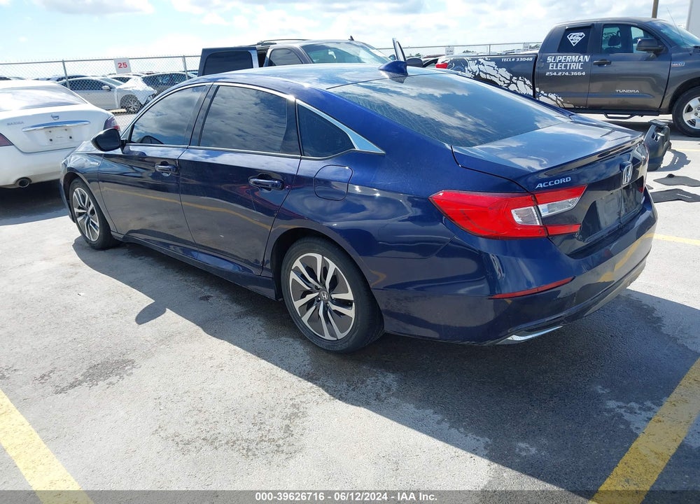 2018 HONDA ACCORD HYBRID VIN: 1HGCV3F14JA013752