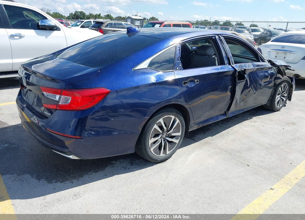 2018 HONDA ACCORD HYBRID VIN: 1HGCV3F14JA013752