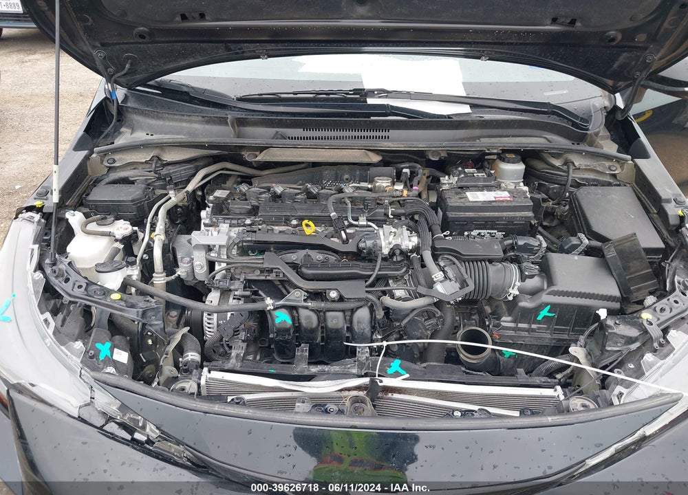 2022 TOYOTA COROLLA XSE VIN: JTNC4MBE6N3162833