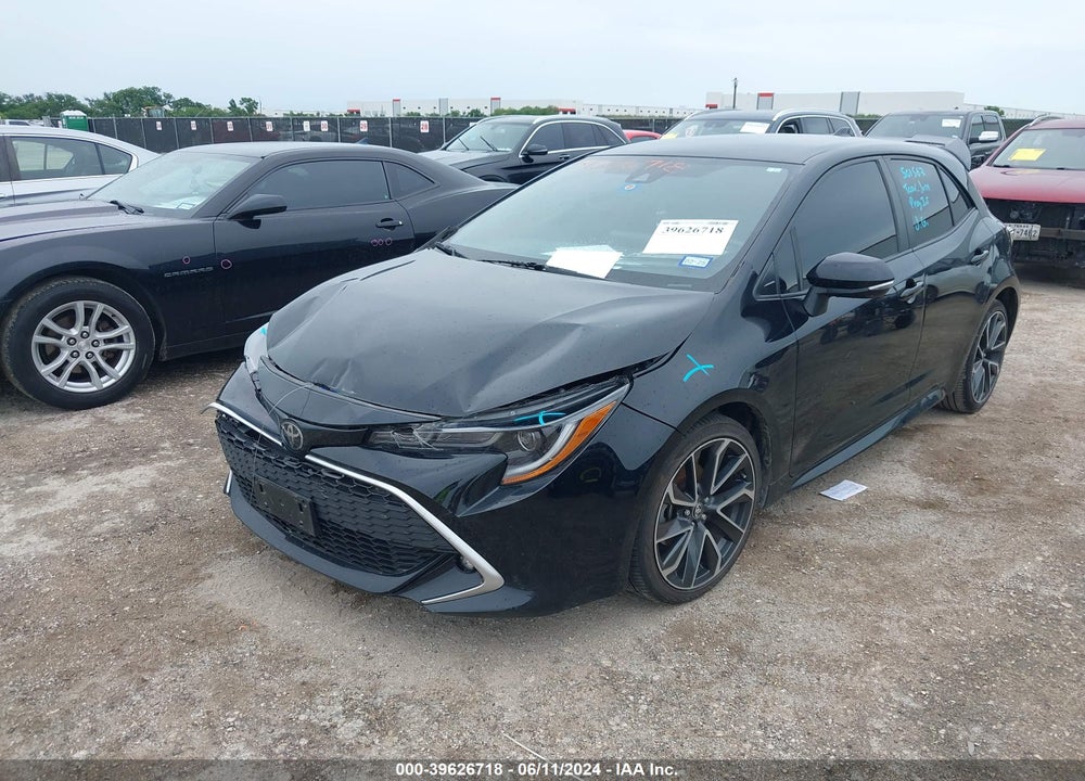 2022 TOYOTA COROLLA XSE VIN: JTNC4MBE6N3162833