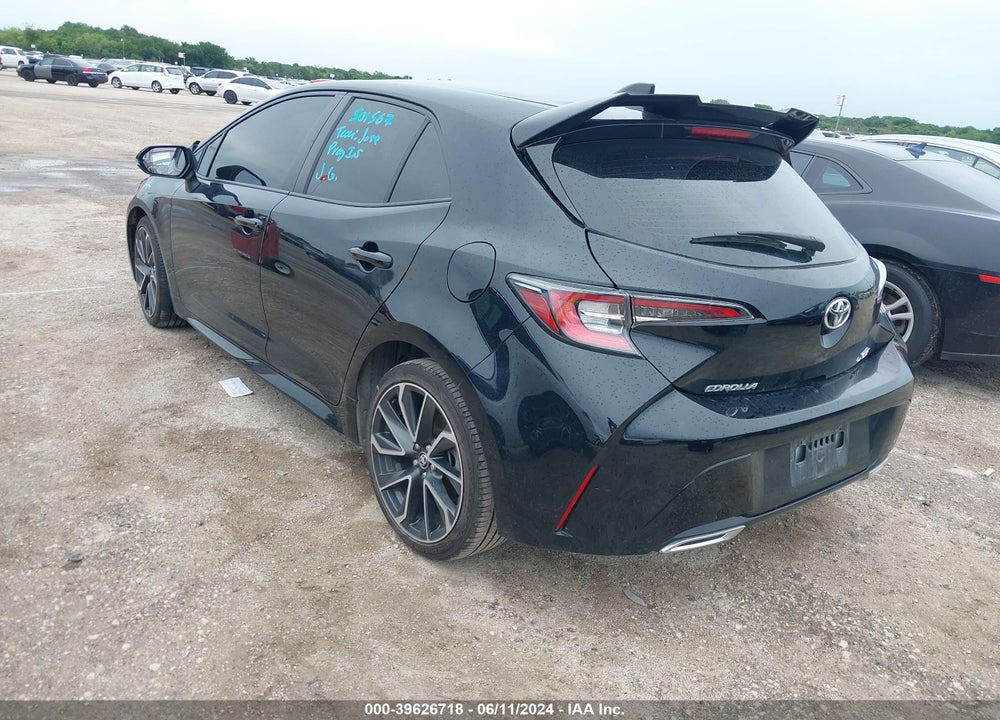 2022 TOYOTA COROLLA XSE VIN: JTNC4MBE6N3162833