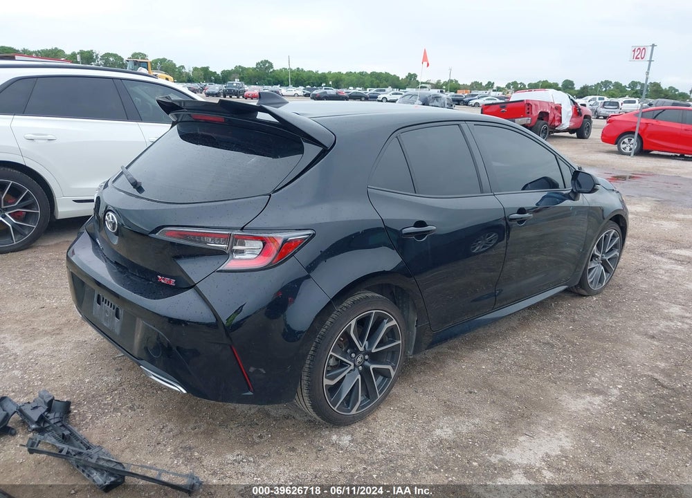 2022 TOYOTA COROLLA XSE VIN: JTNC4MBE6N3162833