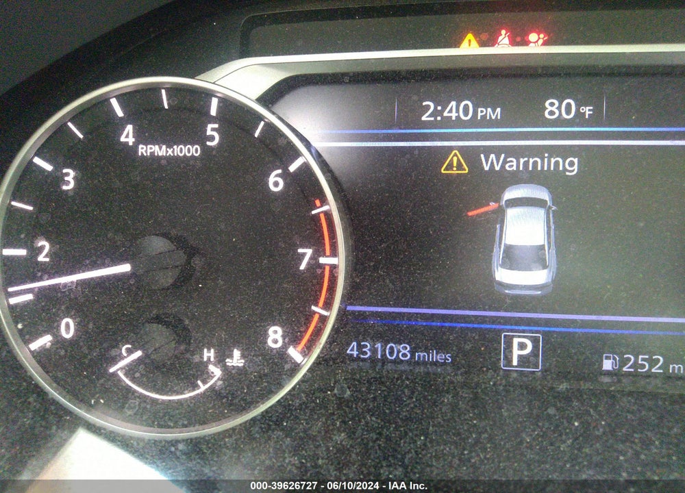 2019 NISSAN ALTIMA 2.5 SV VIN: 1N4BL4DV2KC125019