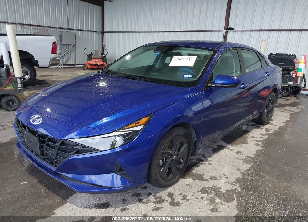 2021 HYUNDAI ELANTRA SEL VIN: 5NPLM4AG9MH025315