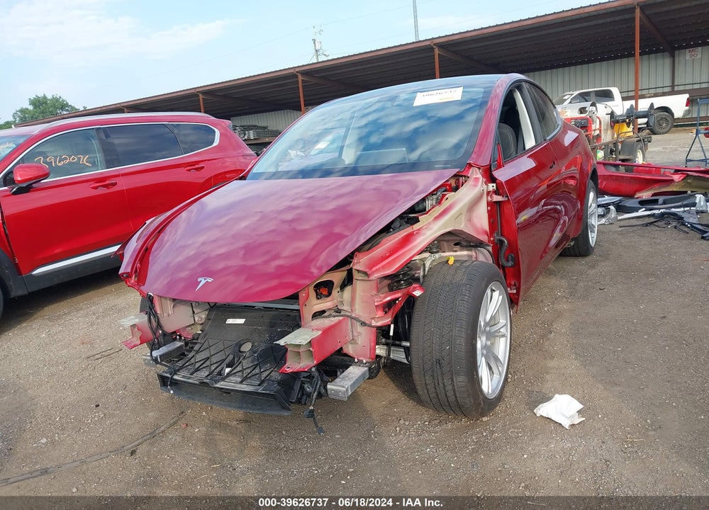 2024 TESLA MODEL Y LONG RANGE DUAL MOTOR ALL-WHEEL DRIVE VIN: 7SAYGAEE5RF037278