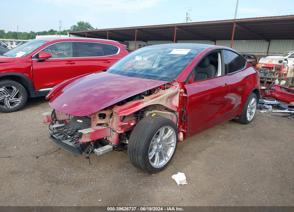 2024 TESLA MODEL Y LONG RANGE DUAL MOTOR ALL-WHEEL DRIVE VIN: 7SAYGAEE5RF037278