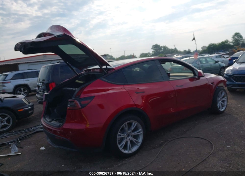 2024 TESLA MODEL Y LONG RANGE DUAL MOTOR ALL-WHEEL DRIVE VIN: 7SAYGAEE5RF037278