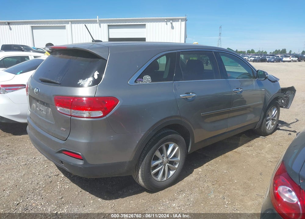 2017 KIA SORENTO 2.4L L VIN: 5XYPG4A34HG200640