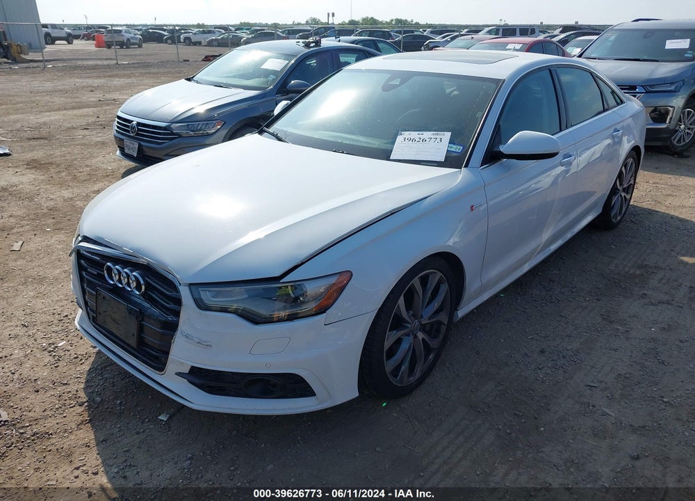 2013 AUDI A6 3.0T PREMIUM VIN: WAUJGAFC5DN063642