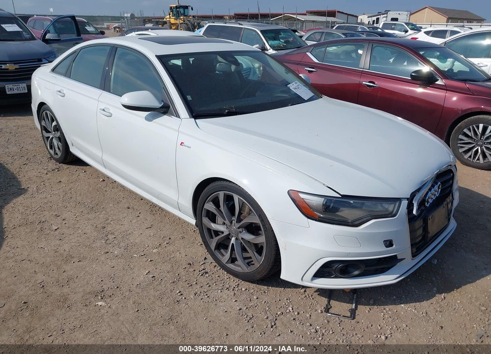 2013 AUDI A6 3.0T PREMIUM VIN: WAUJGAFC5DN063642