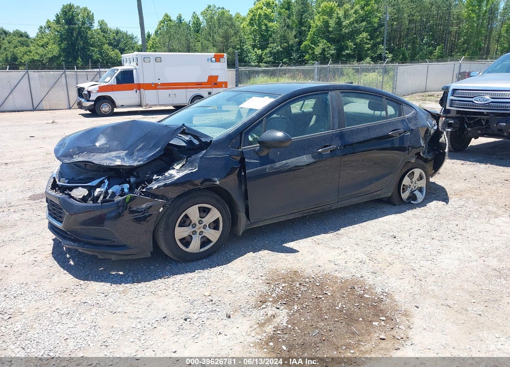 2017 CHEVROLET CRUZE LS AUTO VIN: 1G1BC5SM1H7254535