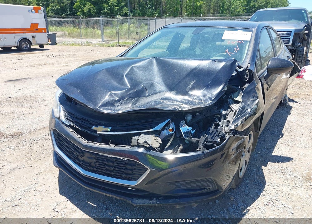 2017 CHEVROLET CRUZE LS AUTO VIN: 1G1BC5SM1H7254535