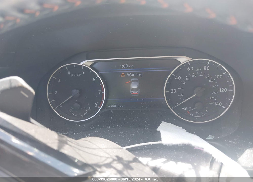 2021 NISSAN ALTIMA SR FWD VIN: 1N4BL4CV7MN345801