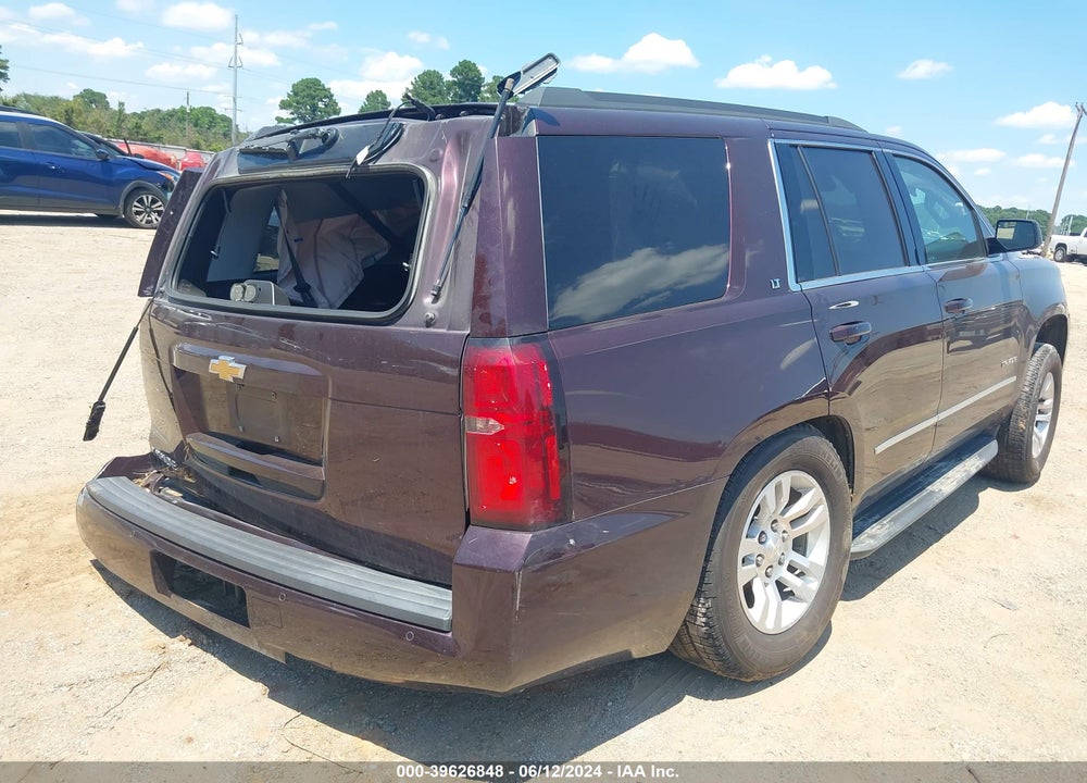 2017 CHEVROLET TAHOE LT VIN: 1GNSCBKC8HR280980